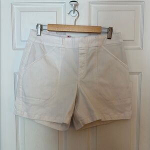 SPANX White Bermuda Shorts Casual Style